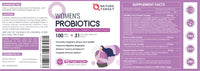 Thumbnail for NATURE TARGET Probiotics for Women, 100 Billion CFUs Probiotic with Digestive Enzymes & Prebiotics, Vaginal Probiotics with Cranberry for Urinary Tract Health, pH Balance, 90 Veggie Capsules