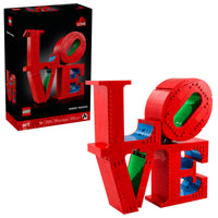 Thumbnail for LEGO Art Love Collectible Building Set - DIY Kit for Adults, Ages 18+ - Gifts for Birthdays - Home Decor to Display on Table - 31214