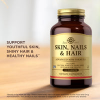 Thumbnail for Solgar Skin, Nails & Hair - 120 Tablets, Pack of 2 - Advanced MSM Formula - Non GMO, Vegan, Gluten & Dairy Free - 120 Total Servings