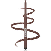 Thumbnail for Maybelline Tattoo Studio Automatic Gel Pencil Waterproof Eyeliner, Blendable, Smudge Resistant, Matte Eyeliner For Up To 36HR Wear, Expressotini (Smokey Brown), Packaging May Vary