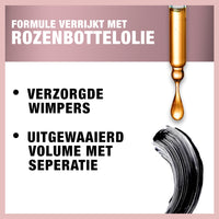 Thumbnail for Maybelline Lash Sensational Washable Mascara, Lengthening and Volumizing for a Full Fan Effect, Very Black, 1 Count