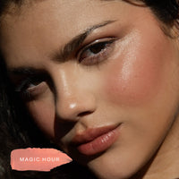 Thumbnail for Tower 28 BeachPlease Cream Blush + Tinted Lip Balm - Multi-Use Lip Tint + Dewy Blush for Cheeks With Aloe Vera + Green Tea - Vegan, Non-Comedogenic Makeup for Sensitive Skin - Magic Hour (0.16 oz)