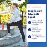 Thumbnail for Pure Encapsulations Magnesium Glycinate Liquid - Supports Bone Health & Heart Health* - Vegan, Gluten Free & Non-GMO - 16.2 fl oz