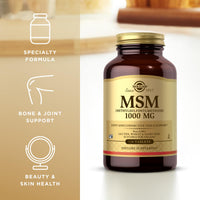 Thumbnail for Solgar, Msm 1000 Mg, 120 Tablets