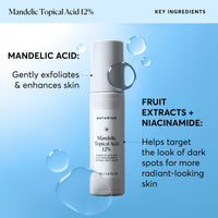 Thumbnail for Naturium Mandelic Topical Acid 12%, Plus Niacinamide & Natural Fruit Acids, Anti-Aging Skin Care, 1 oz