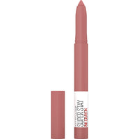Thumbnail for Maybelline Super Stay Ink Crayon Lipstick Makeup, Precision Tip Matte Lip Crayon with Built-in Sharpener, Longwear Up To 8Hrs, On The Grind, Purple Mauve Pink, 1 Count