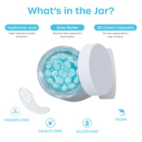 Thumbnail for masque BAR My Ingredients Hydrating Capsule Cream Face Moisturizer, Hyaluronic acid based moisturizer, Boba face cream with Niacinamide, Korean skin care 50ml