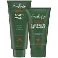 Thumbnail for SheaMoisture Beard Care Set – Beard Wash & Full Beard Detangler with Shea Butter & Maracuja Oil, Gifts for Men (2 Piece Set)
