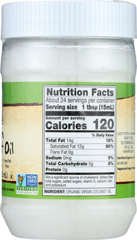 Thumbnail for NOW Foods Organic Virgin Coconut Oil, 12 oz
