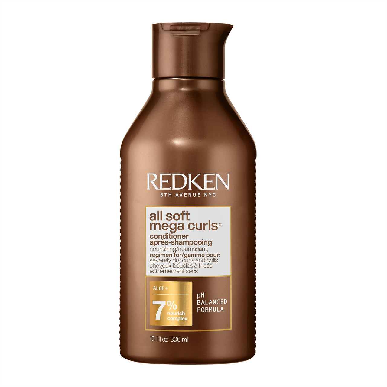 Redken All Soft Mega Curls Conditioner | For Extremely Dry Hair | For Curly & Coily Hair | Nourishes & Softens Severely Dry Hair | With Aloe Vera | 10.1 Fl Oz
