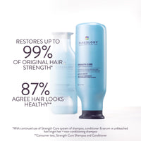 Thumbnail for Pureology Strength Cure Conditioner - For Damaged or Color Treated Hair, Hair Strengthening & Prevents Breakage, Vegan & Sulfate-Free
