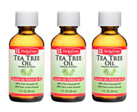 Thumbnail for De La Cruz Tea Tree Oil - 100% Pure Tea Tree Essential Oil - Steam Distilled Tea Tree Oil for Aromatherapy - 1 FL OZ (3 Bottles)