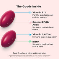 Thumbnail for OLLY Ultra Women's Multi Softgels, Overall Health and Immune Support, Omega-3s, Iron, Vitamins A, D, C, E, B12, Daily Multivitamin, 30 Day Supply - 60 Count