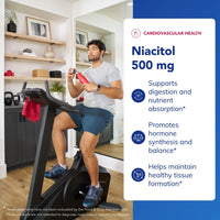 Thumbnail for Pure Encapsulations Niacitol 500 mg | Hypoallergenic No-Flush Niacin to Support Digestion, Hormone Synthesis, and Tissue Formation* | 120 Capsules