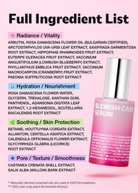 Thumbnail for ISOI Blemish Care Up Serum for Face, Vegan Hydrating Serum for Smooth & Glass Skin Effect, Skin Barrier & Moisture Balance for Women, Arbutin & Rose Otto Oil, Korean Skin Care (0.85 fl. oz, 25ml)