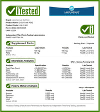 Thumbnail for Lake Avenue Nutrition CoQ10 with PQQ 100 mg Veggie Capsules