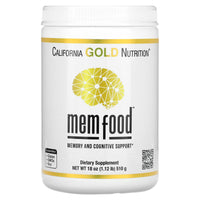 Thumbnail for California Gold Nutrition MEM Food, Memory & Cognitive Support, 1.12 lb (510 g)