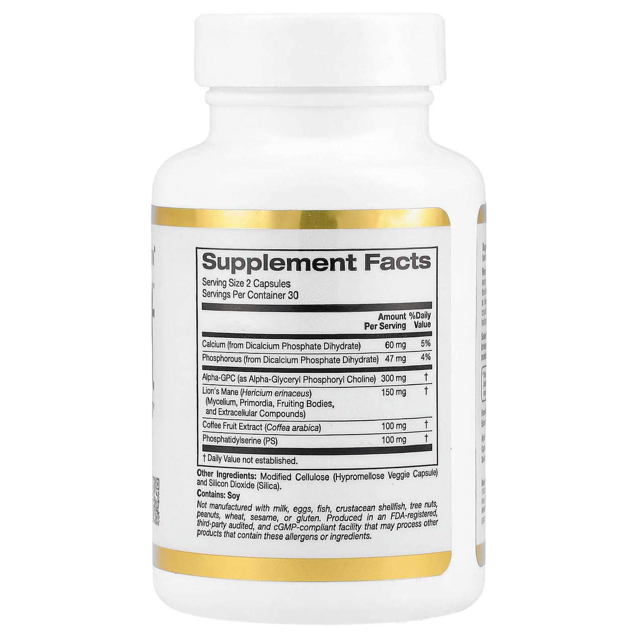 Cognitive & Memory Boost, MEM Boost by California Gold Nutrition, 60 Veggie Capsules