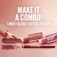 Thumbnail for Maybelline Lifter Gloss, Hydrating Lip Gloss with Hyaluronic Acid, High Shine for Plumper Looking Lips, Crystal, Golden Neutral, 0.18 Ounce