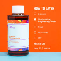 Thumbnail for Good Molecules Niacinamide Brightening Toner - Toner for Face with Niacinamide and Arbutin for Skin Tone Balancing- Pore Minimizer, Skin Care for Face