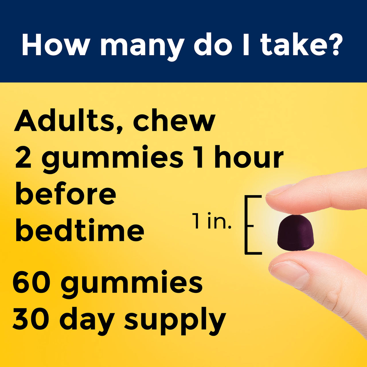Nature Made Time Release Melatonin Gummies 10mg per Serving, Maximum Strength Dosage Sleep Aid for Adults, 100% Drug Free, 60 Gummies, 30 Day Supply