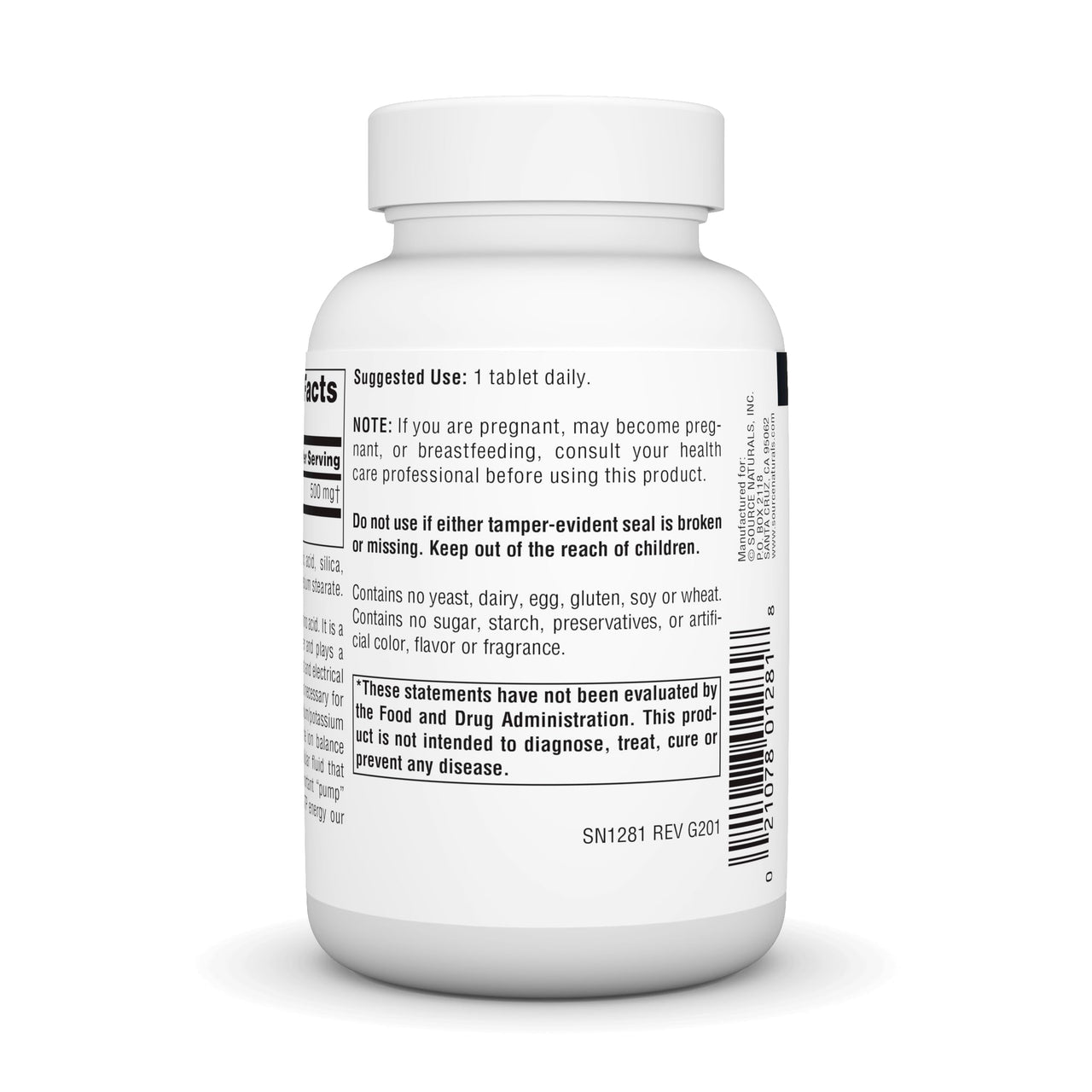 Source Naturals Taurine Calming Neurotransmitter* 500 mg Tabs, 120 ct