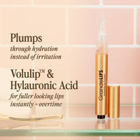 Thumbnail for Grande Cosmetics GrandeLIPS Hydrating Lip Plumper - for Fuller-Looking, Hydrated Lips - Pale Rose (0.08 fl oz)