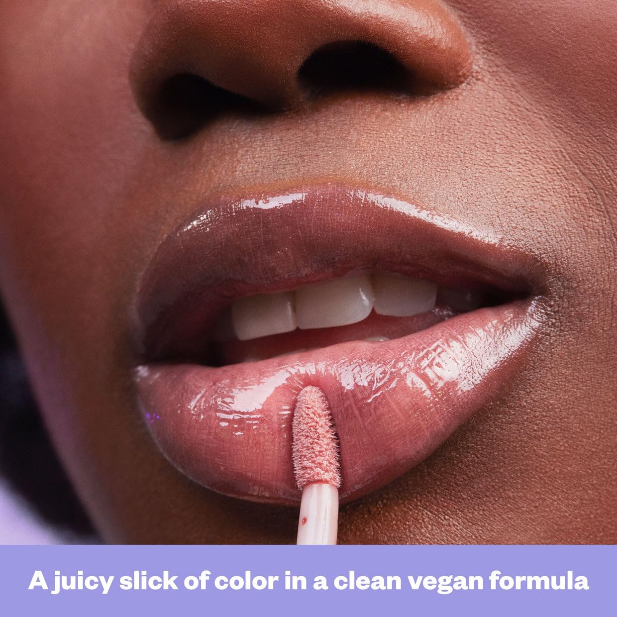 Kosas Wet Lip Oil Gloss - Hydrating Lip Plumping Treatment with Hyaluronic Acid & Peptides, Non-Sticky Finish (Unbuttoned)