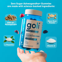 Thumbnail for Goli Zero Sugar Trio - World's First 3-in-1 Pre, Post, Probiotic, Apple Cider Vinegar with Vitamin B12 and Probiotics, Ashwagandha & L-Theanine, Vitamin D Gummies, 90 Count (3-Bottle Set)