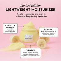 Thumbnail for Glow Recipe Banana Souffle Moisturizer Face Cream - Lightweight Hydrating Moisturizer with Centella Asiatica & Turmeric to Soothe Redness & Improve Skin Barrier, Non-Comedogenic Korean Skin Care, 50ml