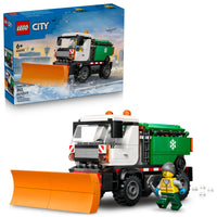 Thumbnail for LEGO City Snowplow Truck Building Toy for Kids - Pretend Play Vehicle for Boys & Girls, Ages 5+ - Toy Truck W/Movable Plow & Driver Minifigure - Gift Idea for Birthdays - 60490