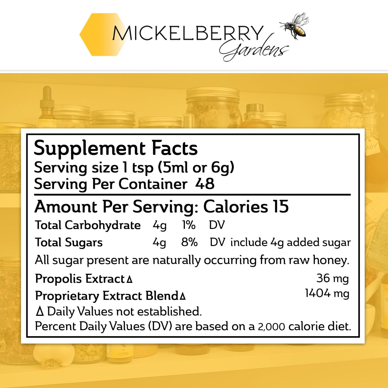 Mickelberry Gardens Throat & Lung Honey Tonic: Wellness Syrup, Natural Sore Throat Relief, Immune Support & Cough Suppressant for Adults & Kids (4 oz)