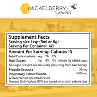 Thumbnail for Mickelberry Gardens Throat & Lung Honey Tonic: Wellness Syrup, Natural Sore Throat Relief, Immune Support & Cough Suppressant for Adults & Kids (4 oz)