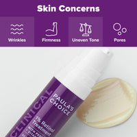 Thumbnail for Paula's Choice CLINICAL 1% Retinol Treatment Cream with Peptides, Vitamin C & Licorice Extract, Anti-Aging & Wrinkles, Travel Size. PACKAGING MAY VARY.