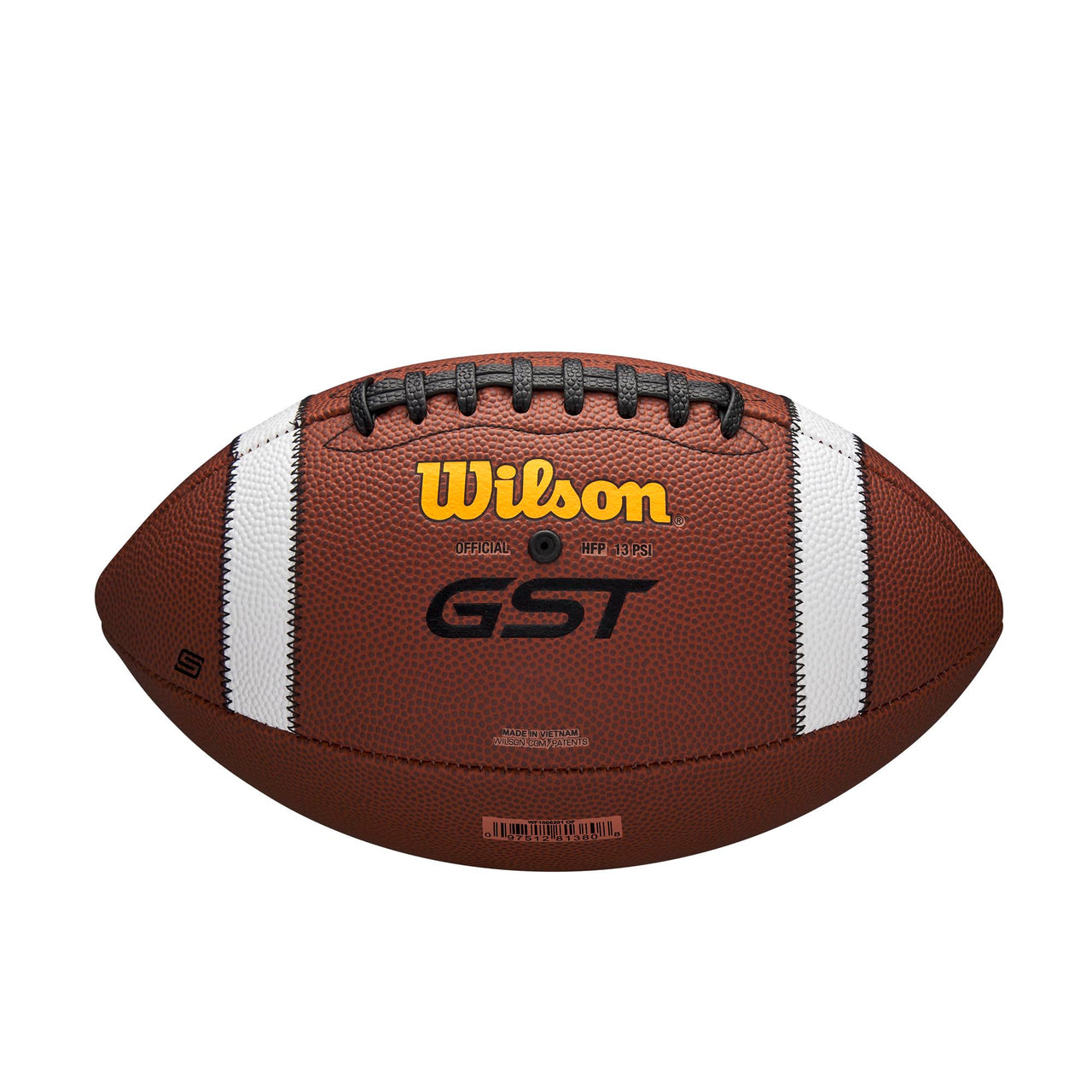 WILSON GST SpeedSkin Football - Brown, Peewee Size