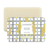 Thumbnail for Beekman 1802 Goat Milk Body Soap Bar, Lavender - Scented - 9 oz - Nourishes, Moisturizes & Hydrates - 100% Vegetable Soap with Lactic Acid - Good for Sensitive Skin - Cruelty Free