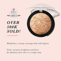 Thumbnail for LAURA GELLER NEW YORK Baked Balance-N-Glow Illuminating Foundation - Medium - Buildable Sheer to Light Coverage - Satin Finish