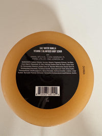 Thumbnail for Saltair Vitamin C Oil-Infused Body Scrub | Salt Water Vanilla, 18.5 oz