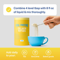 Thumbnail for Vital Proteins Collagen Peptides Powder, Collagen Supplements, Hair & Skin Health, 14 Servings, Lemon