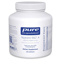 Thumbnail for Pure Encapsulations Nutrient 950 A Without Copper & Iron | Hypoallergenic Multi-Vitamin/Mineral Formula for Optimal Health* | 180 Capsules