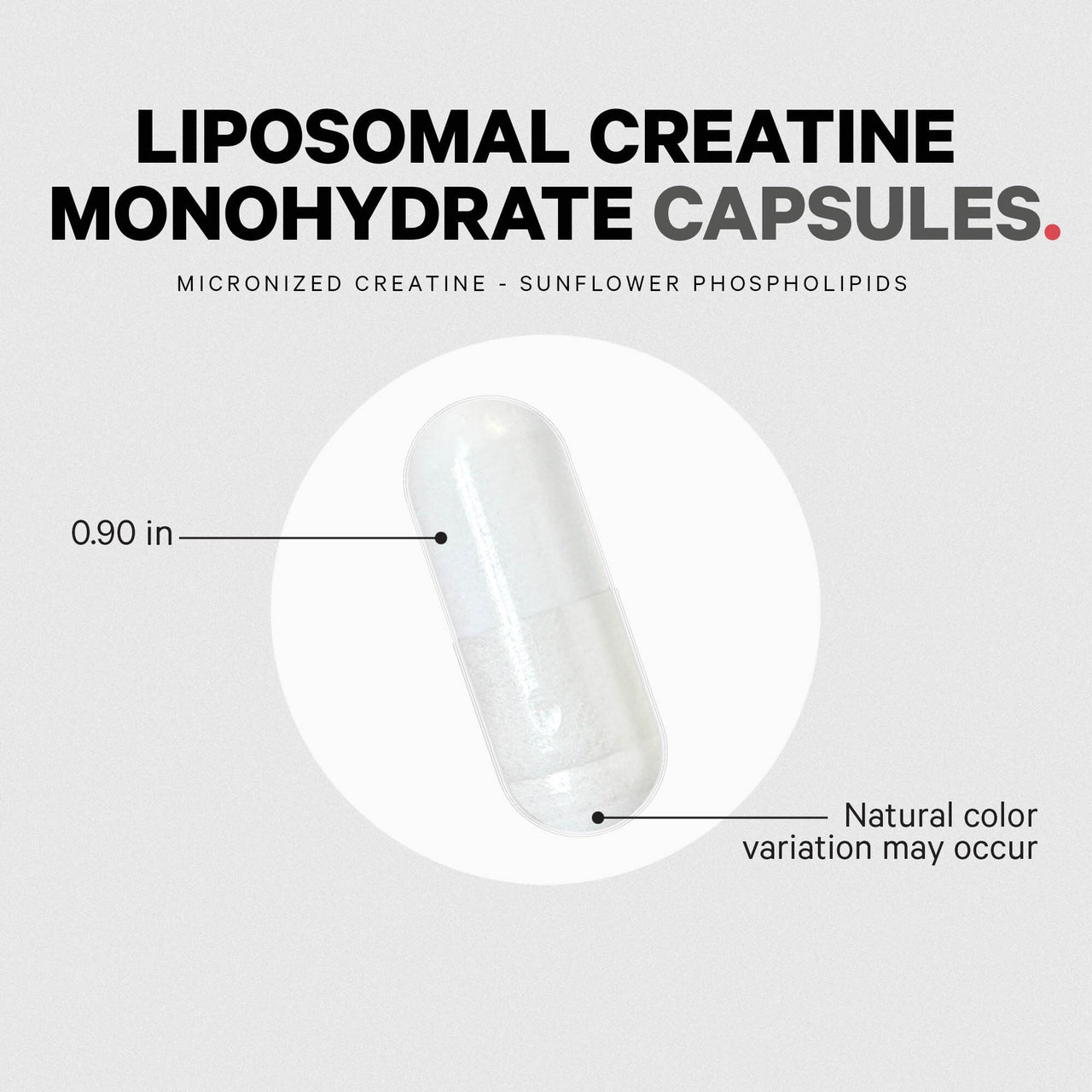 Codeage Liposomal Creatine Monohydrate Supplement, Pure Creatine 2500mg - 3 Months Supply, Micronized, Creatinine Muscles Sports Nutrition and Athletes, Non-GMO - 360 Capsules