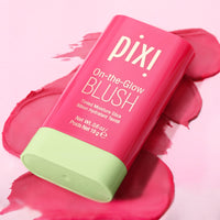 Thumbnail for Pixi On-the-Glow Blush - Ruby, Hydrating Tinted Moisture Blush Stick with Ginseng, Aloe Vera & Fruit Extracts, For Cheeks & Lips, 19g / 0.6oz, Paraben-Free