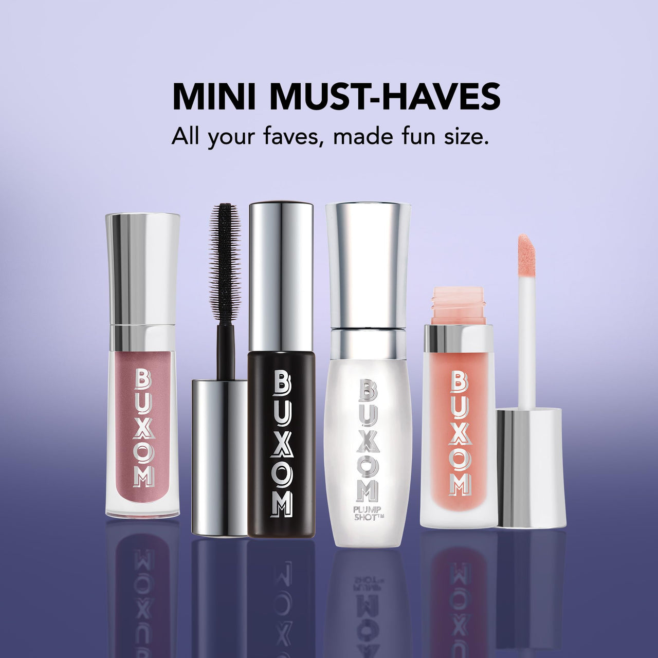 BUXOM Lash Volumizing Mascara, Blackest Black, Full Size