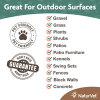 Thumbnail for NaturVet GrassSaver 240 Ct & Yard Odor Eliminator Plus 32oz Spray Bundle | Keep Grass Green, Rid Your Lawn of Yellow Patches Caused by Dog Urine | Eliminate Stool & Urine Odors from Lawn