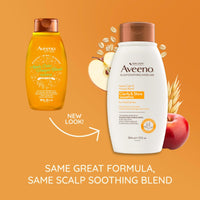 Thumbnail for Aveeno Apple Cider Vinegar Clarifying Shampoo, Shine Enhancing, 12 fl oz