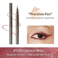 Thumbnail for Judy Doll Liquid Eyeliner, Halloween Ultra Fine Liquid Eyeliner Waterproof with Smooth Strong Fibres, Smudge-proof, Longwearing, Smooth Eye Liners with Ultra-Fine Tip (#C01 Crimson Mary)