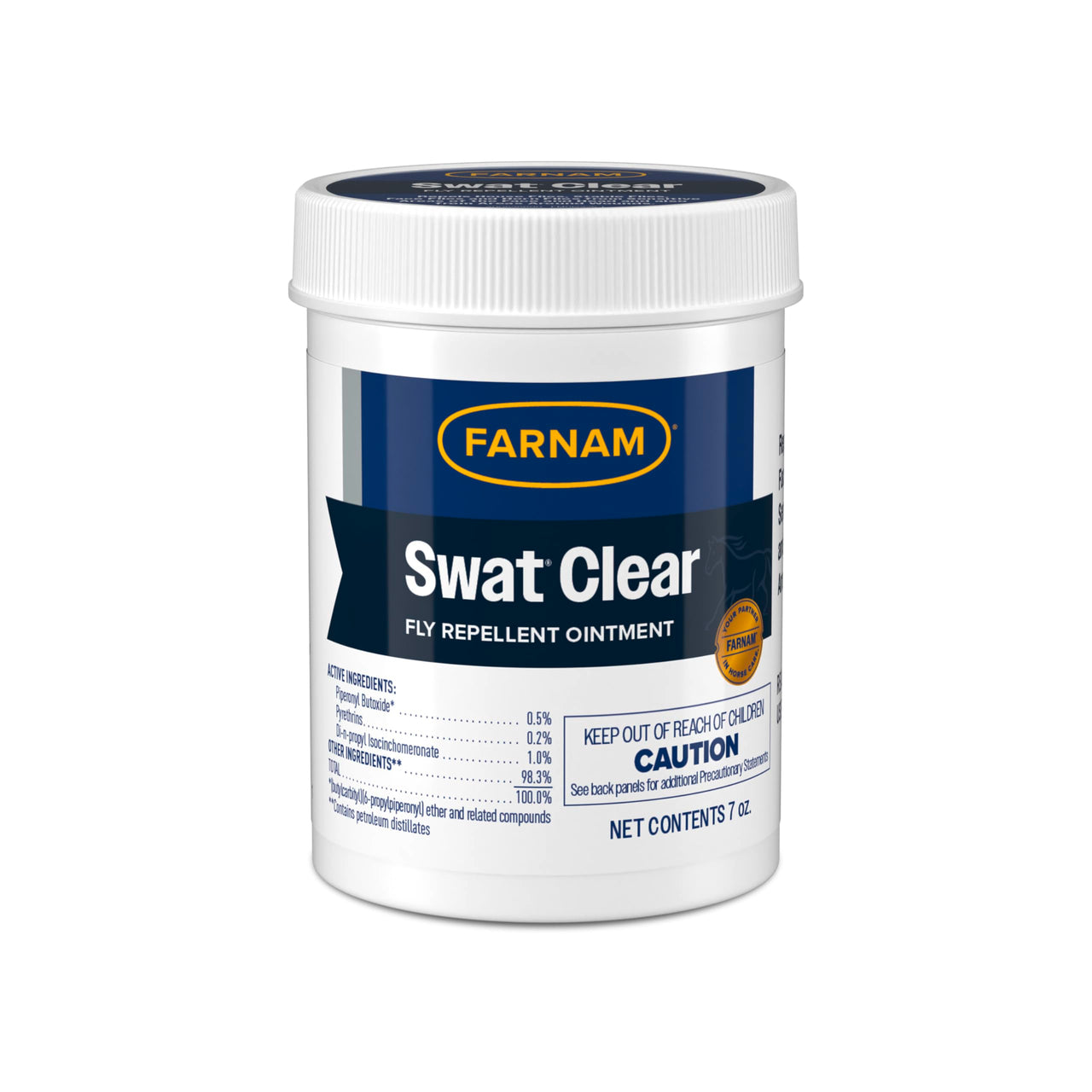 Farnam Swat Fly Repellent Ointment for Wounds, Sores, Scratches and Abrasions, 7 oz