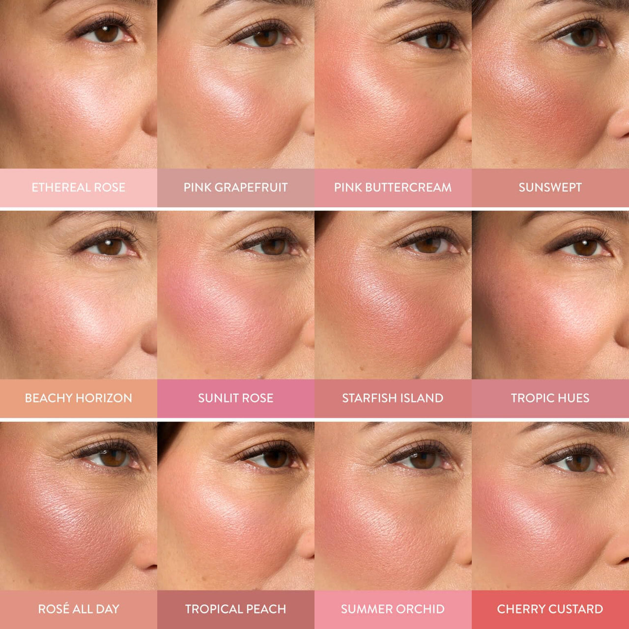 LAURA GELLER NEW YORK Baked Blush-n-Brighten Marbleized Blush for Cheeks - Starfish Island - Natural Finish - Buildable Color
