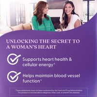 Thumbnail for Doctor's Best Womens Heart Complex with K2 + CoQ10, Supports Cardiovascular Health, Non-GMO, Gluten Free, Soy Free 60 Softgels