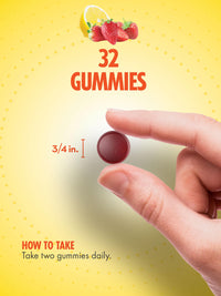 Thumbnail for Sundance Stress Support Gummies | with GABA and Lemon Balm | Lemon Strawberry Flavor | 32 Count | Non-GMO & Gluten Free